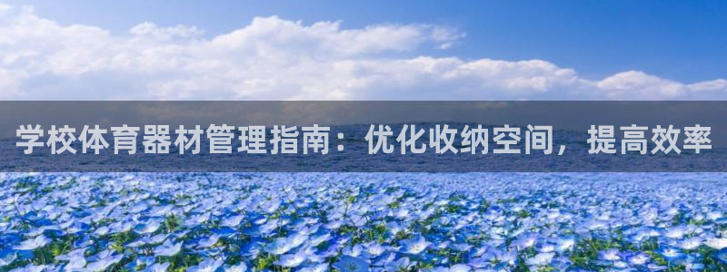 尊龙游戏官方网：学校体育器材管理指南：优化收纳空间，